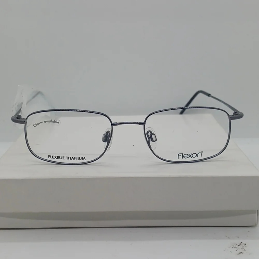 NWT MEN'S FLEXON EYEGLASS FRAMES 610 GUNMETAL